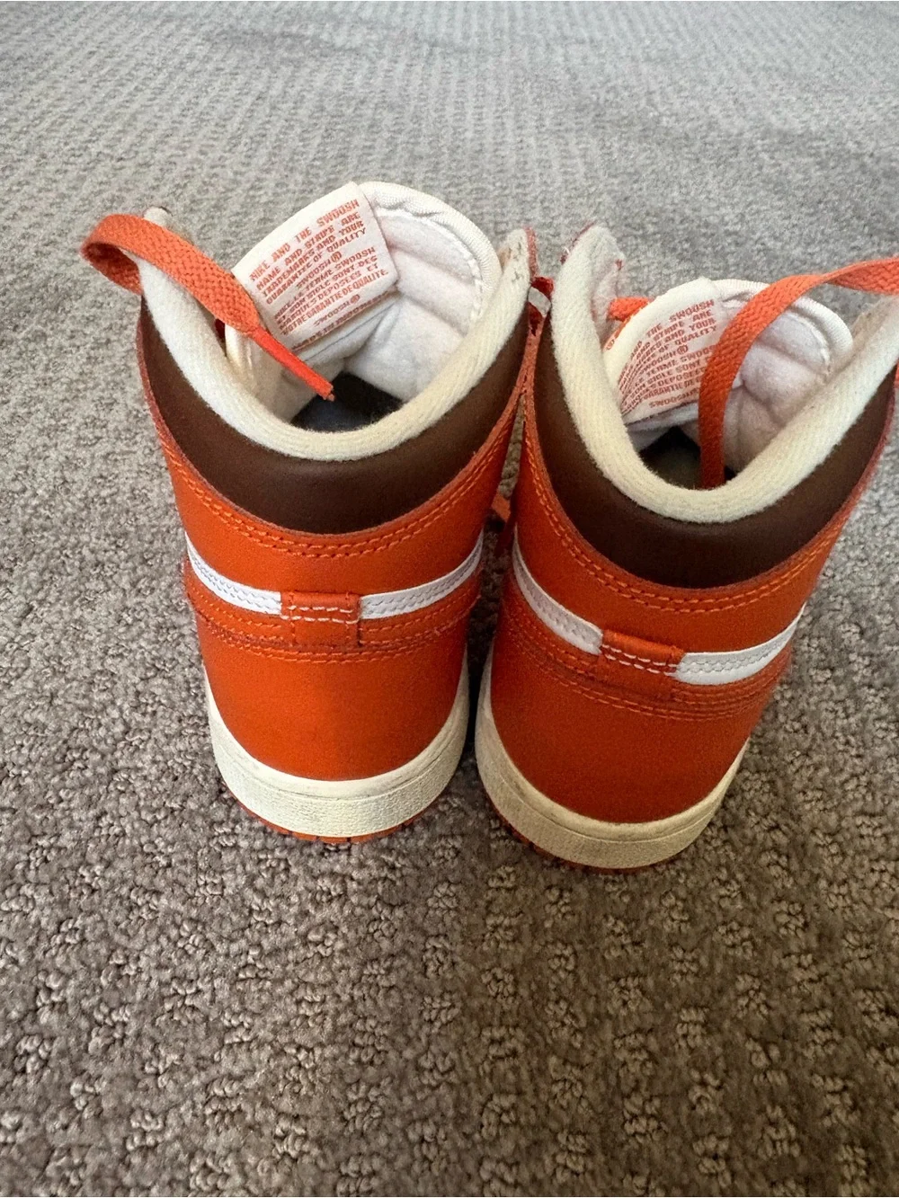 Jordan kid’s air Jordan retro high starfish sneakers size 3y